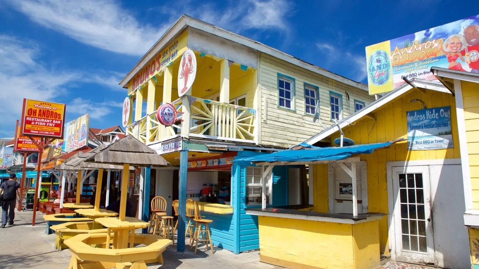 Downtown Nassau waterfront