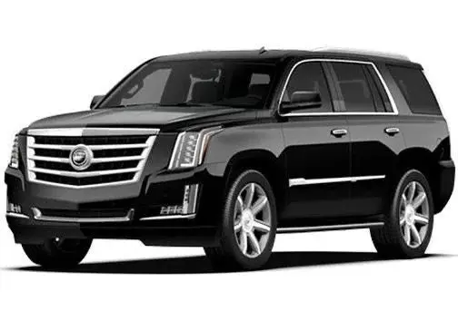 Black Suburban-style SUV